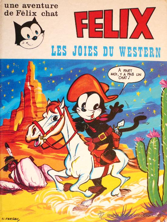 C&oacute;mics: FELIX CHAT / FELIX  LES JOIES DU WESTERN - Foto 1