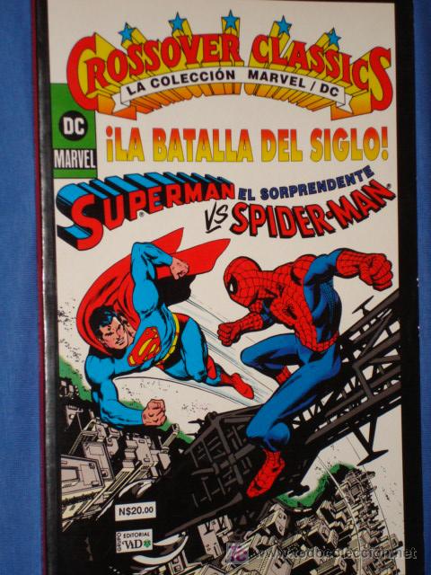 Crossover Classics Superman Vs Spiderman Ba Sold