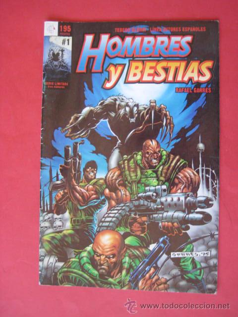 Fumetti: HOMBRES Y BESTIAS. N&ordm; 1. A&Ntilde;O 1995. ENVIO GRATIS&iexcl;&iexcl;&iexcl;