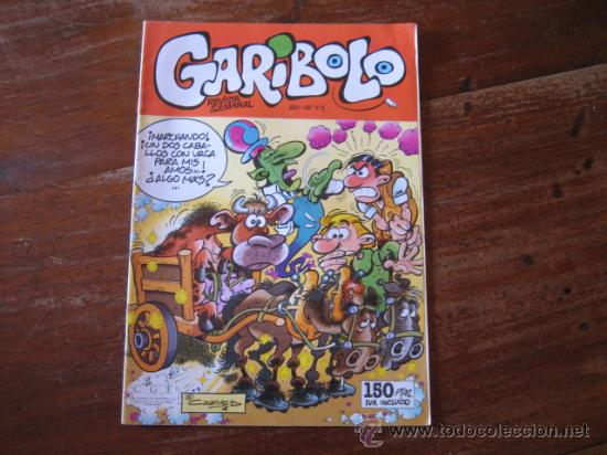 C&oacute;mics: GARIBOLO   N&ordm;3 1987 - Foto 1
