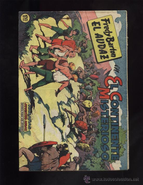 C&oacute;mics: FREDY BARTON EL AUDAZ N&ordm; 5 - Foto 1