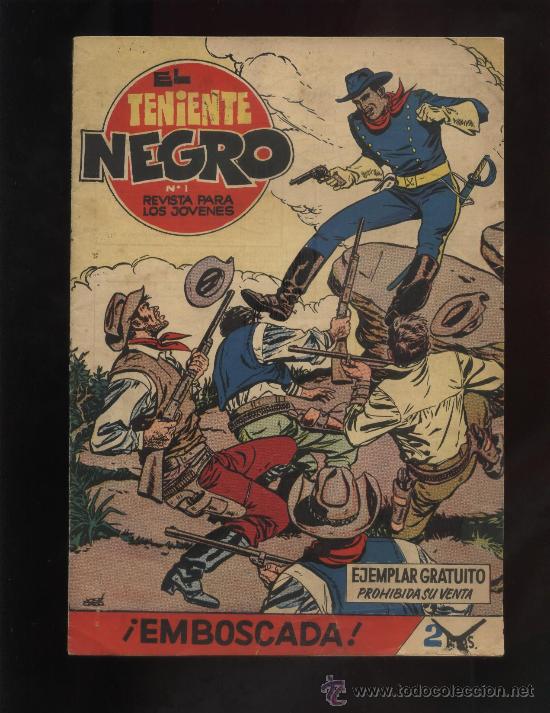 C&oacute;mics: EL TENIENTE NEGRO N&ordm; 1 - Foto 1