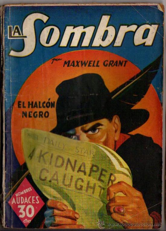 C&oacute;mics: Hombres Audaces, LA SOMBRA, n&ordm;209, El halc&oacute;n negro - Foto 1