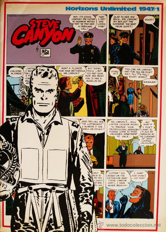 C&oacute;mics: STEVE CANYON, DE MILTON CANIFF / HORIZONS UNLIMITED 1947/1 - Foto 1