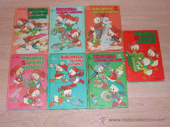 C&oacute;mics: BIBLIOTECA DE LOS JOVENES CASTORES - A&ntilde;o 1.984 - Elige el que te guste (n&uacute;m. 3, 5, 6 y 20)