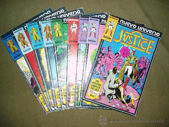 C&oacute;mics: Justice, colecci&oacute;n semi-completa. Nuevo universo Marvel - Foto 1
