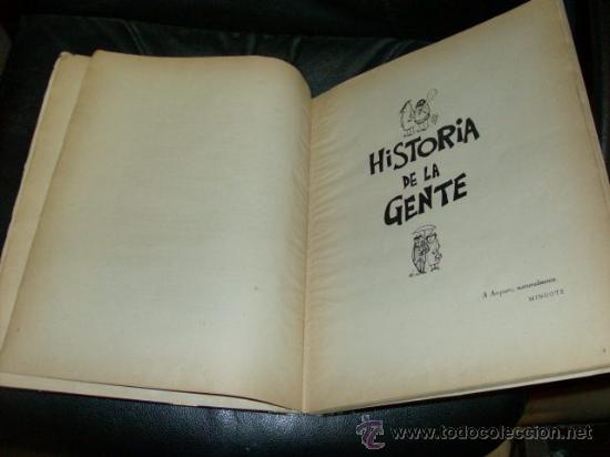 C&oacute;mics: Historia de la gente, Mingote, 1 ed. Taurus, 1965 - Foto 2