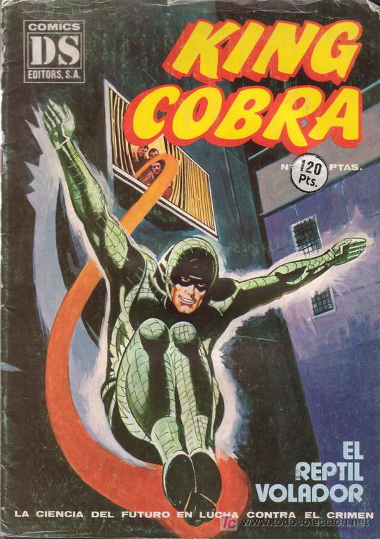 C&oacute;mics: KING COBRA N&ordm; 1. El reptil volador. Ediciones Dalmau Socias.