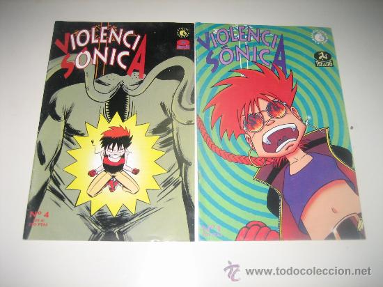 C&oacute;mics: VIOLENCIA SONICA - N&ordm;S 1 Y 4 DE 4 - Foto 1