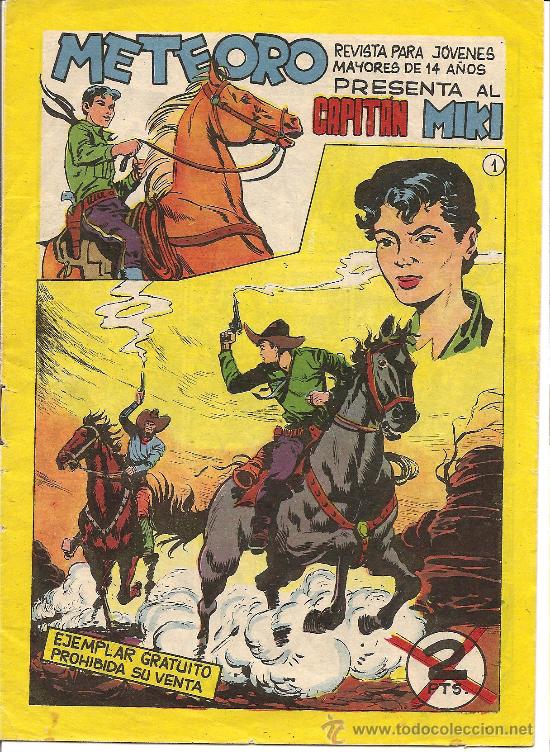 C&oacute;mics: EL CAPITAN MIKI N&ordm; 1 ORIGINAL - Foto 1