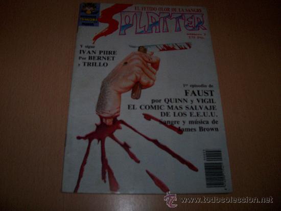 C&oacute;mics: SPLATTER N&ordm; 3 -EDITORIAL MAKOKI - Foto 1