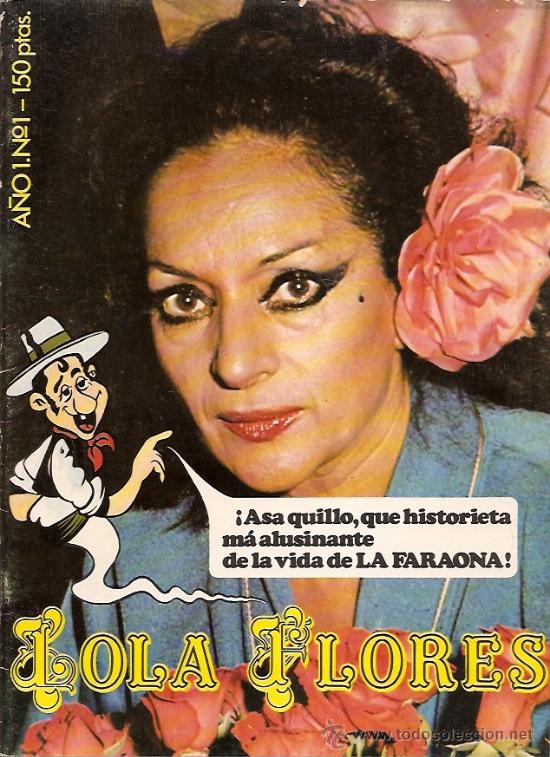 C&oacute;mics: LOLA FLORES N&ordm; 1