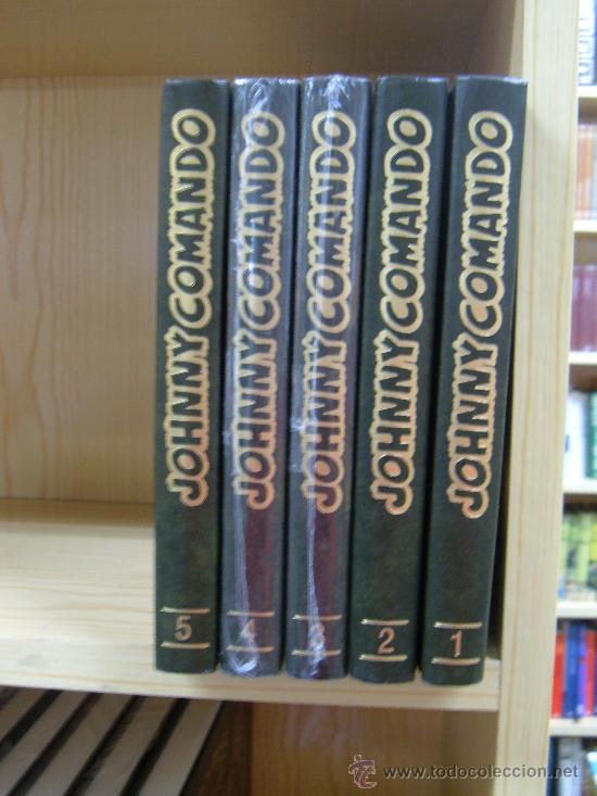 C&oacute;mics: JOHNNY COMANDO Y GORILA / HAZA&Ntilde;AS BELICAS / COMPLETA 5 TOMOS ! - Foto 1