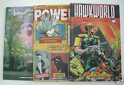 C&oacute;mics: 3 COMICS P. AGOSTINI. POWERS,SANDMAN,HAWKWORLD. C3106 - Foto 1