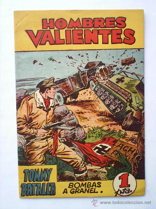 C&oacute;mics: HOMBRES VALIENTES,TOMMY BATALLA,N.2,como nuevo, - Foto 1