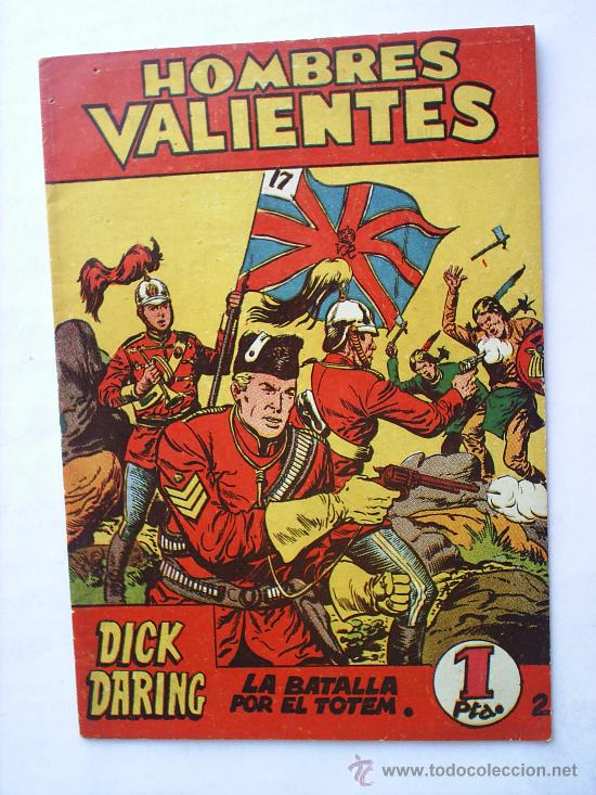 C&oacute;mics: HOMBRES VALIENTES, DICK DARING,N.2,como nuevo - Foto 1