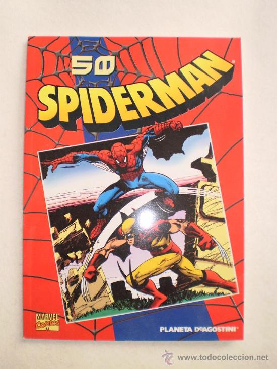 C&oacute;mics: SPIDERMAN COLECCIONABLE ROJO COMPLETO 50 TOMOS.NUEVO A ESTRENAR. - Foto 1