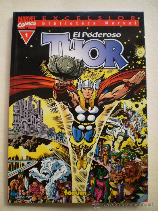 C&oacute;mics: BIBLIOTECA MARVEL THOR COMPLETA 37 NUMEROS.VER NOTA DESCRIPCION. - Foto 1