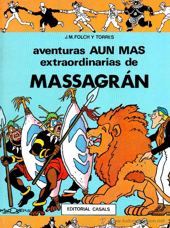 C&oacute;mics: MASSAGRAN   N&ordm; 2    EDITA  CASALS - Foto 1