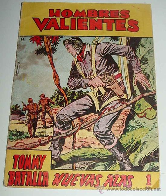 C&oacute;mics: HOMBRES VALIENTES - TOMMY BATALLA, NUEVAS ALAS - NUM. 14. - Foto 1
