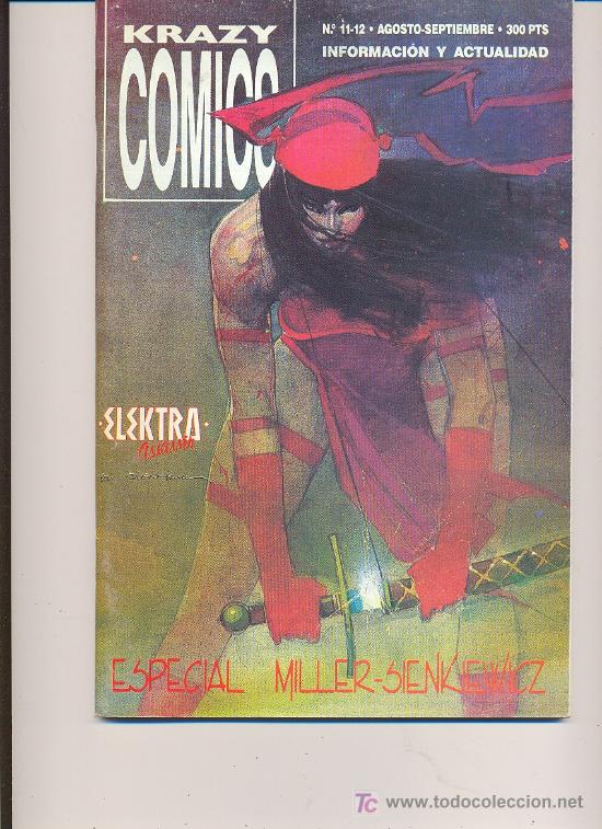 C&oacute;mics: KRAZY COMICS N&ordm; 11-12  ESPECIAL  MILLER - SIENKIEWICZ - Foto 1