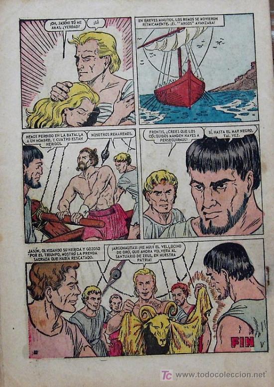 C&oacute;mics: TB040. REVISTA ILUSTRADA JUVENIL. EL VELLOCINO DE ORO - Foto 2