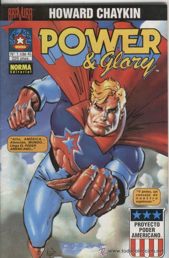 C&oacute;mics: POWER & GLORY  SERIE COMPLETA   4 NUMEROS - Foto 1