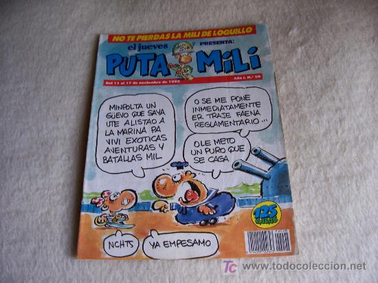 C&oacute;mics: PUTA MILI A&Ntilde;O 1 N&ordm; 20 EL JUEVES - Foto 1
