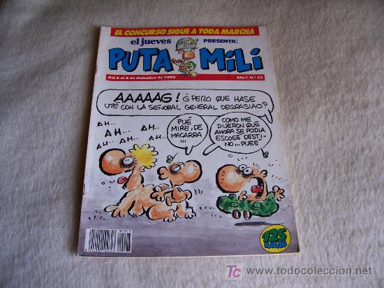 C&oacute;mics: PUTA MILI A&Ntilde;O 1 N&ordm; 23 EL JUEVES - Foto 1