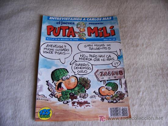 C&oacute;mics: PUTA MILI A&Ntilde;O 1 N&ordm; 24 EL JUEVES - Foto 1