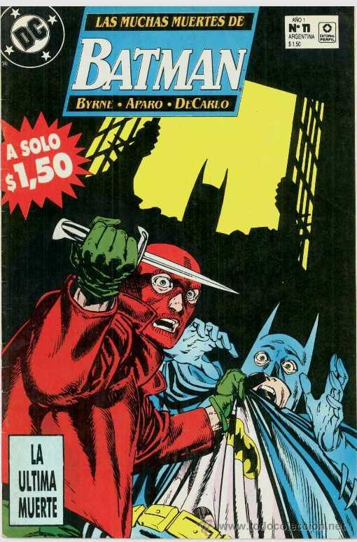 C&oacute;mics: 1992 BATMAN # 11 PERFIL LAS MUCHAS MUERTES DE BATMAN: CAPITULO 3 FINAL DE LA SAGA EXCELENTE - Foto 1