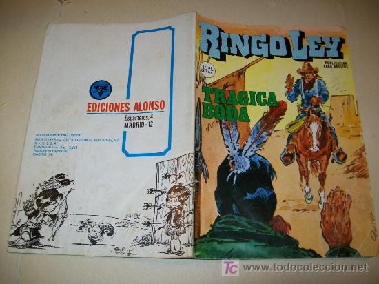 C&oacute;mics: LC 84 - RINGO LEY - ALONSO - N&ordm; 31 - 1978 - EJEMPLAR DEFINITIVO - Foto 1