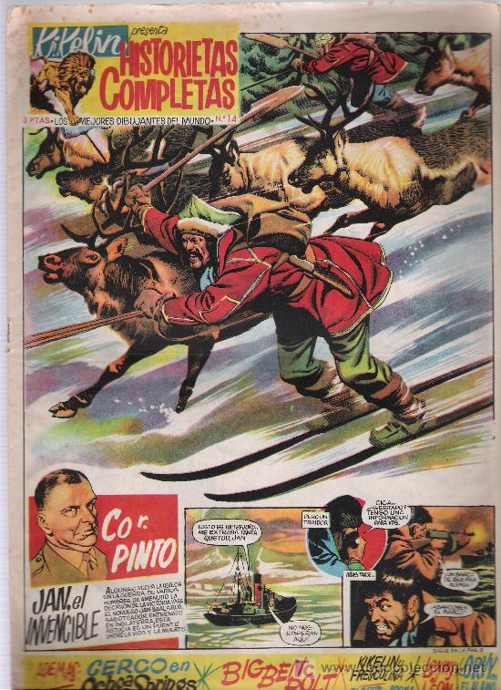 Comics: Kikel&iacute;n. Publirama 1960. n&ordm; 14 (&uacute;ltimo de la colecci&oacute;n)