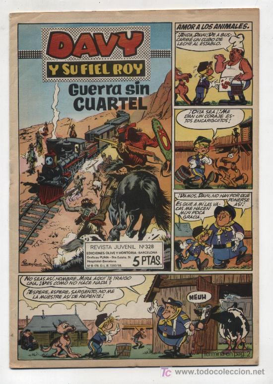 C&oacute;mics: Davy y su fie Roy n&ordm;  328.   &iexcl; IMPECABLE! - Foto 1