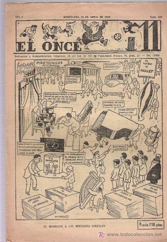 C&oacute;mics: El Once n&ordm; 223. A&ntilde;o 1949 - Foto 1