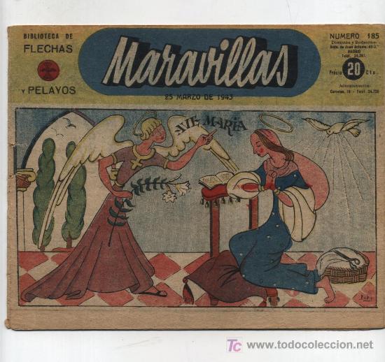 C&oacute;mics: Maravillas n&ordm; 185. A&ntilde;o 1943 - Foto 1