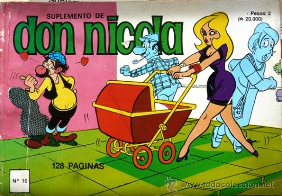 Comics: DON NICOLA ALBUM # 10  128 PAGINAS - A&Ntilde;O 1992 - JOYA DE COLECCION