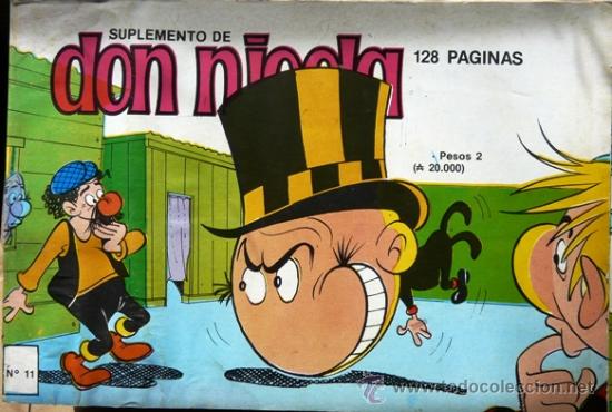 Comics: DON NICOLA ALBUM # 11  128 PAGINAS - A&Ntilde;O 1992 - JOYA DE COLECCION