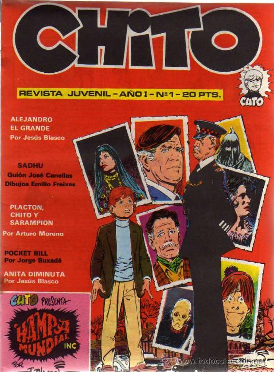 C&oacute;mics: Chito (Cuto) - Lote del n&uacute;mero 1 al 16. - Foto 1