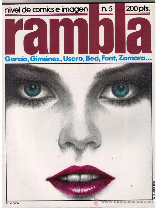 C&oacute;mics: RAMBLA - N&ordm; 5 - NIVEL DE COMICS E IMAGEN - PVP 200 PTAS. - Foto 1