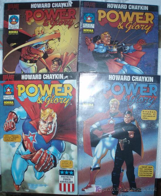 C&oacute;mics: POWER & Glory : Colecci&oacute;n completa de 4 n&uacute;meros  (Howard Chaykin) - Foto 1