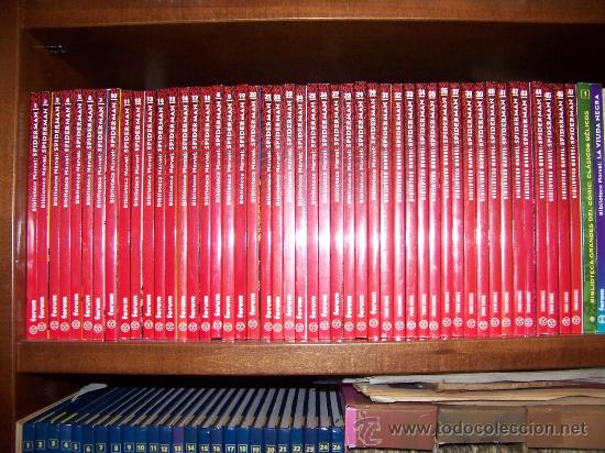 C&oacute;mics: BIBLIOTECA MARVEL SPIDERMAN COMPLETA 47 TOMOS NO COBRAMOS ENVIO - Foto 1