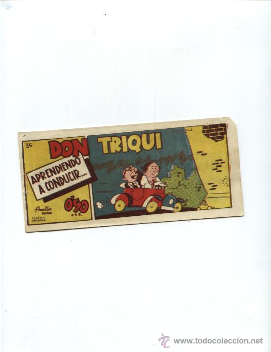 C&oacute;mics: DON TRIQUI N&ordm; 35 - Foto 1