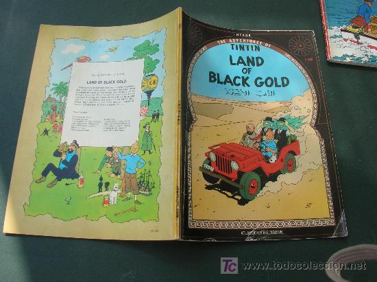 C&oacute;mics: TINTIN ORO NEGRO PRIMERA EDICION USA - Foto 1