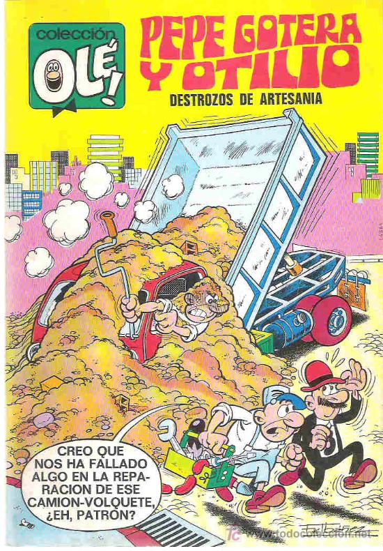C&oacute;mics: pepe gotera y otilio - destrozos de artesania **1982 - Foto 1