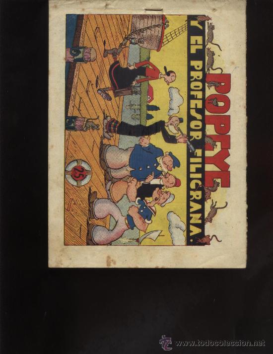 C&oacute;mics: POPEYE Y EL PROFESOR FILIGRANA - Foto 1