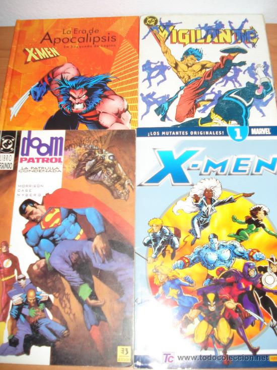 C&oacute;mics: Lote de 2 albumes:  X-Men, Doom Patrol . - Foto 1