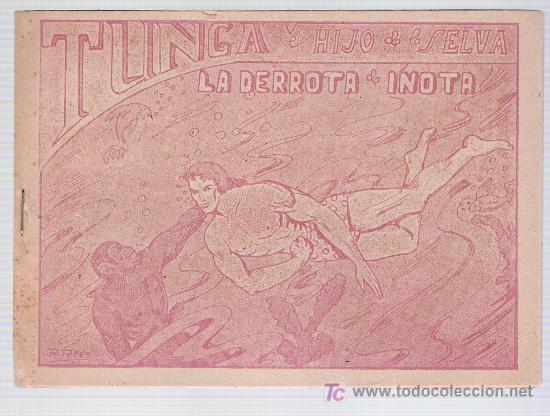 Comics: Tunga. n&ordm; 4. Ediciones Beltr&aacute;n.C&oacute;rdoba 1959. SIN ABRIR