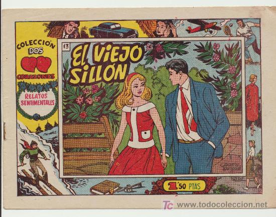C&oacute;mics: Dos Corazones n&ordm; 13. Indedi 1959. - Foto 1