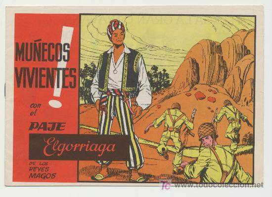 C&oacute;mics: El Paje Elgorriaga n&ordm; 4. Mu&ntilde;ecos vivientes. &iexcl;IMPECABLE! - Foto 1